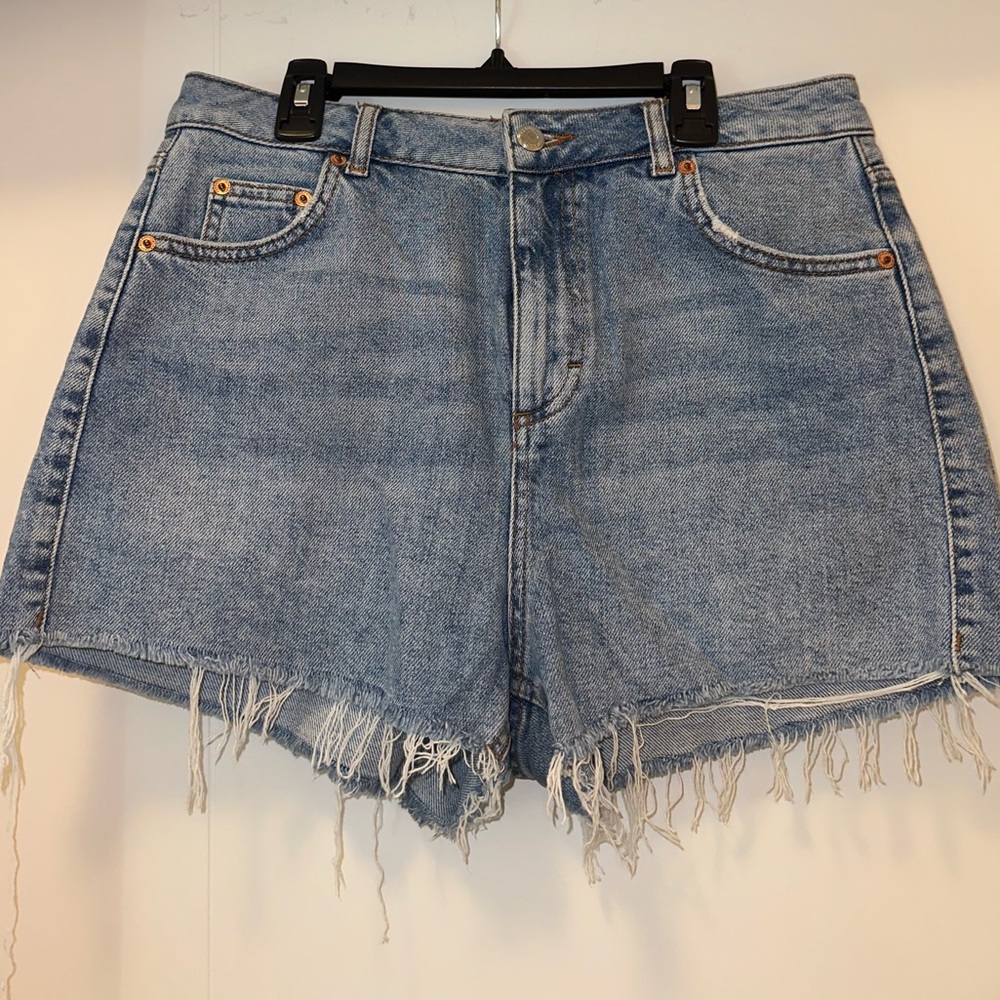 Topshop Mom Jean Shorts